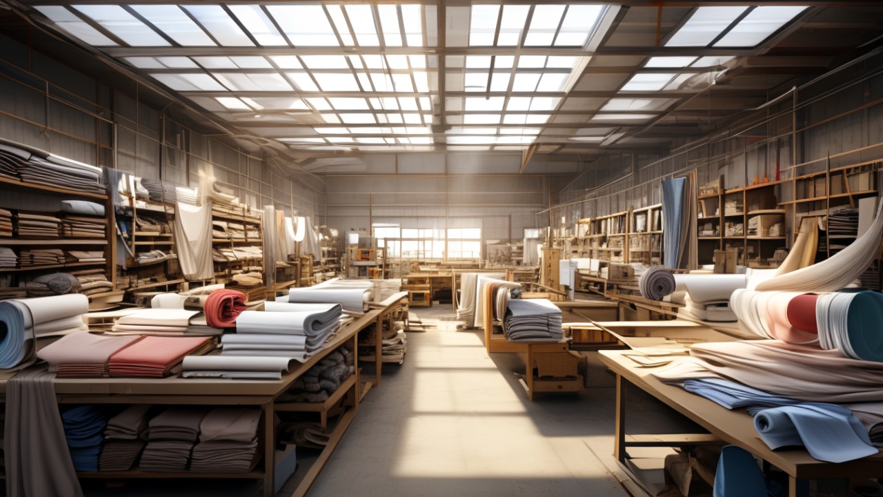 Atelier de costura organizado