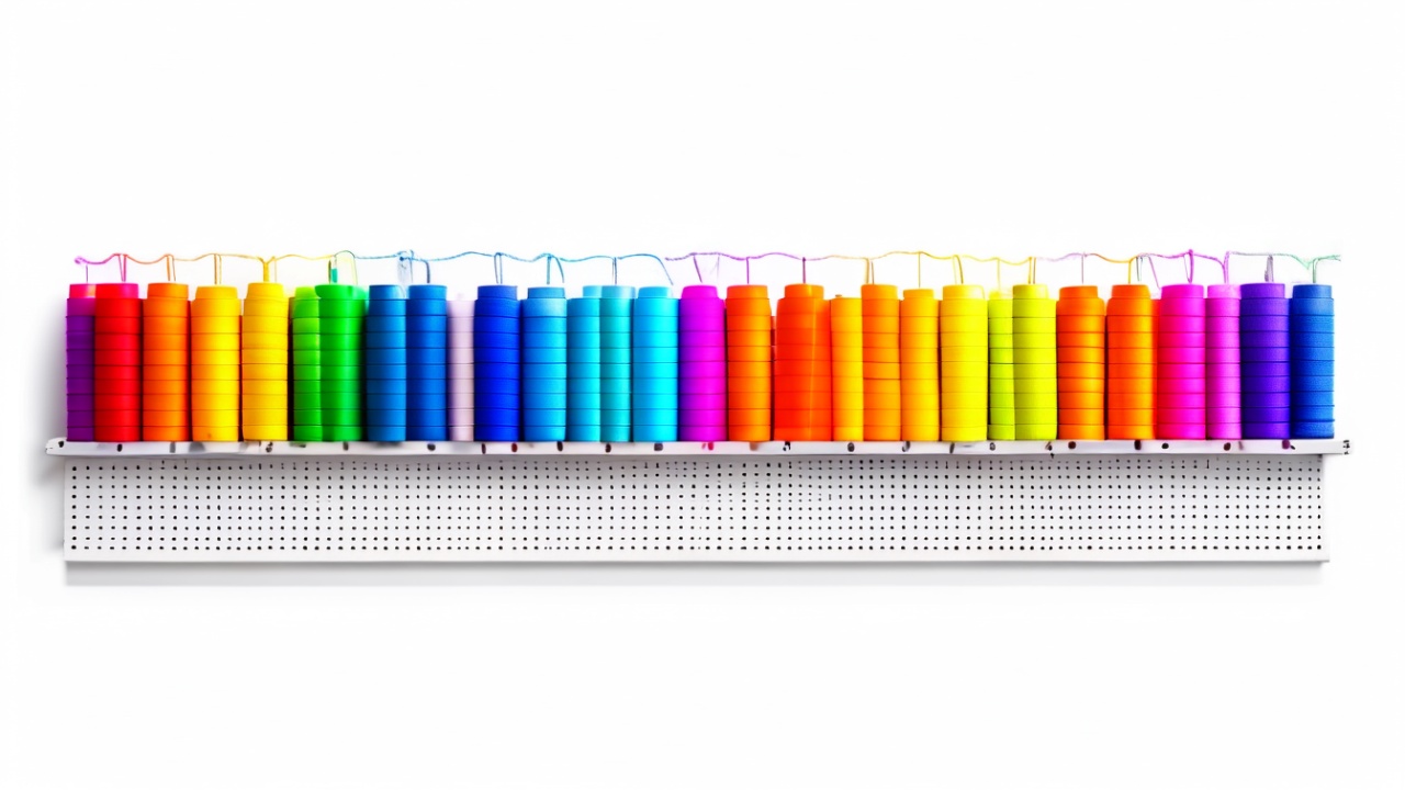 Materiais texteis organizados